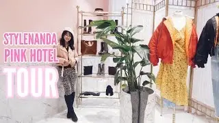 STYLENANDA PINK HOTEL TOUR in Myeongdong Korea | Travel Vlog | simplyshow