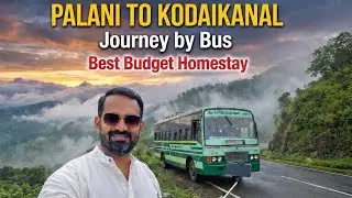 Budget Homestay in Kodaikanal | Palani to Kodaikanal by Bus | Vattakanal Stay |