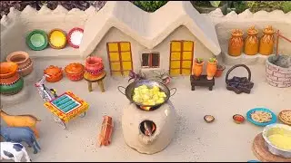 Miniature fast food item cooking || cooking fast food in miniature kitchen || miniature fast food ||