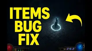 Items Not Displaying? │Poe 2 Bug Fix