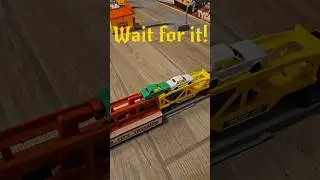 Tyco automobile loader & unloader was so rad! 1980s vintage toys by US-1 Electric Trucking by Tyco.