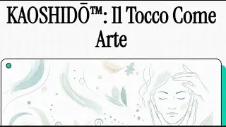 KAOSHIDO massaggio facciale giapponese