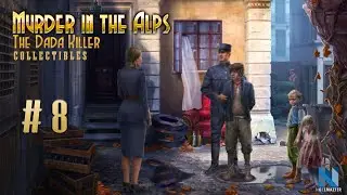 [All Collectibles] Murder in the Alps: The Dada Killer #8 | Walkthrough | Gameplay