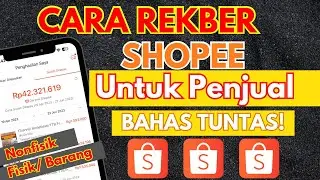 CARA REKBER SHOPEE UNTUK PENJUAL TERBARU 2023 #produkdigital #cararekber