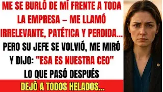 Mi hermana se burló de mí frente a todos — hasta que su jefe dijo: “Esa es nuestra CEO”