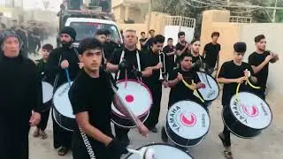 موكب عزاء الحسين حسينية الرسول الاعظم ديالى الخالص قرية زنبور اول ايام شهر محرم الحرام ١٤٤٤هـ