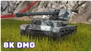 WT Ritter ● 8 K DAMAGE ● WoT Blitz Best Replays