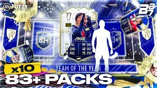 10X 83+ ATTACKER PACKS WITH A CRAZY ICON PACK! | FIFA 21 ULTIMATE TEAM