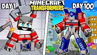 I Got Adopted by a TRANSFORMERS FAMILY in Minecraft! (Hindi)