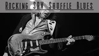 Rocking SRV Shuffle Blues BT in E major
