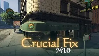 [FiveM Map] Crucial Fix MLO FiveM | GTA 5 MLO | FiveM MLO - Cafe RP Interior