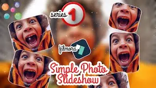 Simple Photo Slideshow Tutorial  | Filmora 14 Effects & Transitions - One