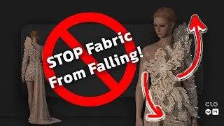 3D Fabric Collapsing? Here&rsquo;s the Fix for Clo3D & Marvelous Designer!
