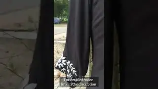 Fulkari kurti neckline Shorts|| Antrang creations