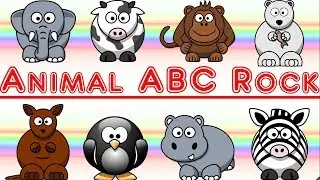 Animal ABC Rock Song: Learn Letters and Animals