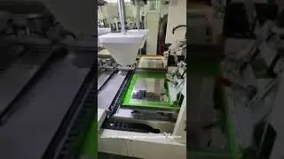 Automatic 4 colors ceramic tableware plates discs bowls pad printing machine #machine #factory #cnc