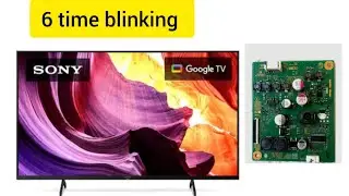 Sony led tv @6 time blinking @ Ml electronic @sonytv
