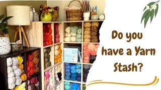 Do you Love your Yarn Stash too? 🧶🧶🧶 #crochet  #yarn #crochetlove #yarnlove