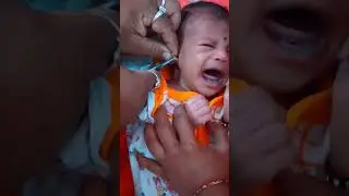 kan tochane ear piercing #baby #babyshorts #newborn #earpierced #shorts #babyboy #love #trending