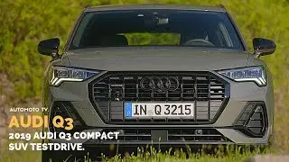 2019 Audi Q3 Chronos Grey | Design & Driving Impressions.
