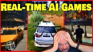 AI Creates Videogames In Real-Time 🤯 | MIRAGE by ex-Google ex-NVIDIA ex-SEGA ex-Microsoft Engineers