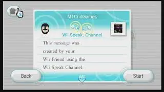 Recebi mensagem do @M1CndGames pelo Wii Messenger Board (Riiconnect24/WiiLink)