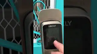 How to use the Lockly smart lock at Casa de Marlo