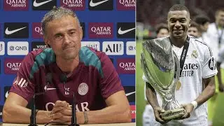 Luis Enrique was asked about Kylian Mbapp&eacute; and this happened 👀