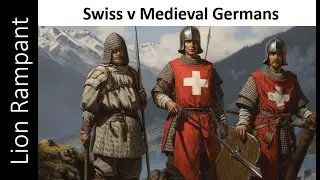 Lion Rampant Swiss v Medieval German