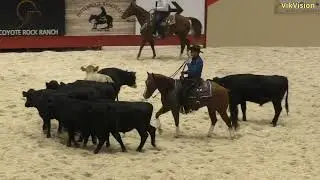 Cutting Horses Set 1 at South Point Arena - 2025-09-24