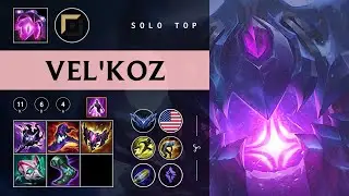 Vel'Koz Top vs Irelia - NA Diamond Patch 26.01