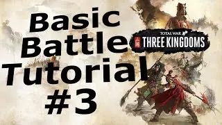 ⚔️Cavalry charges and Brace stance Basic battle tutorial #3 TW Three Kingdoms guide