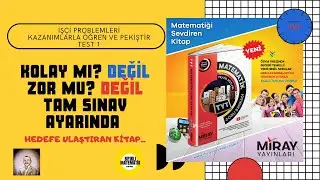 İşçi Problemleri  Test 1  Miray Yayınları TYT Soru Bankası
