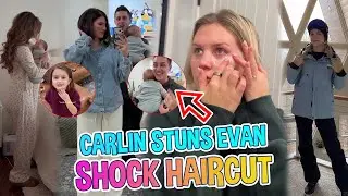 Bringing Up Bates Carlin Bates Shocking Evan With Dramatic Haircut! Katie&rsquo;s Mom Routine!