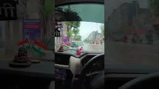 Flooded road in delhi #delhifloods #delhifloodupdate