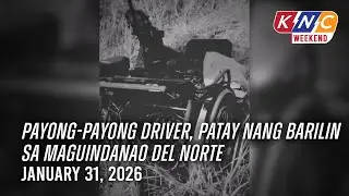 Payong-payong driver, patay nang barilin sa MDN | Kidlat News Channel (January 31, 2026 4PM)