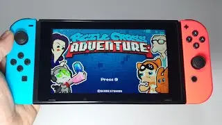 Piczle Cross Adventure Nintendo Switch handheld gameplay