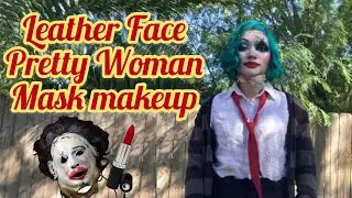 Leather Face// Pretty Woman Mask Makeup Tutorial 💄