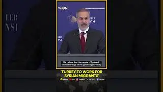 Turkey To Work For Syrian Migrants To Return Home Safely: Turkish Foreign Minister | WION Shorts