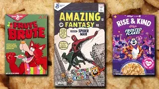 Limited Edition Cereal Box Drops