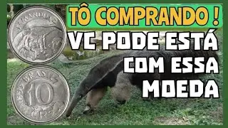 [COMPRO] Moeda de 10 Cruzeiros reais de 1993 do Tamanduá! Veja quanto vale...