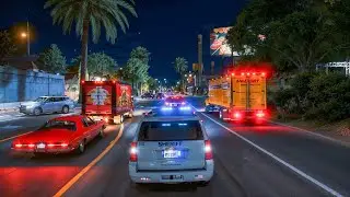 GTA 5 Police Roleplay | Ultra Realistic LSPDFR Patrol