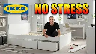 IKEA SL&Auml;KT bed assembly - no confusion, no stress
