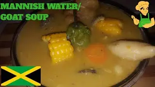 🇯🇲 How to Make Mannish Water | Goat Soup| Ram Goat Soup| Jamaican Goat Head Soup Recipe. soup recipe