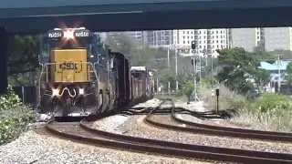CSX Q453-31 w/FIVE LOCO LASHUP - 4/1/16 - 1:30pm - MP SX 971.3