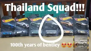 100th bentley Hotwheels Thailand non regular card