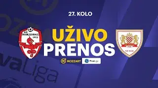 Voždovac - Borac 1926 Mozzart Bet Prva liga Srbije 2024/25 25. Kolo
