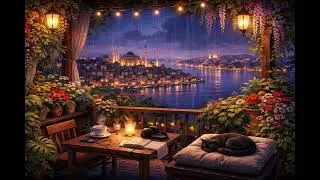 Arabian Rainy Night Lo-Fi 🌧️🌙 | Oriental Chill Beats to Relax, Study & Sleep