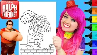 Coloring Wreck-It Ralph | Markers