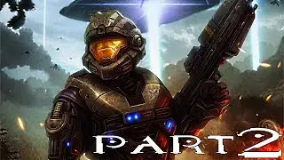Halo Reach Gameplay Walkthrough Part 2- Long Night of Solace, Exodus & New Alexandria (XBOX ONE)